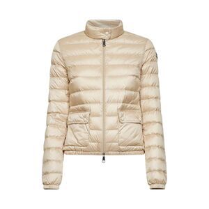 Moncler Women Light Beige Lans Short Down Jacket